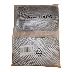 AYALUARS Black Fish Net Tights New in Package One Size Fits Most